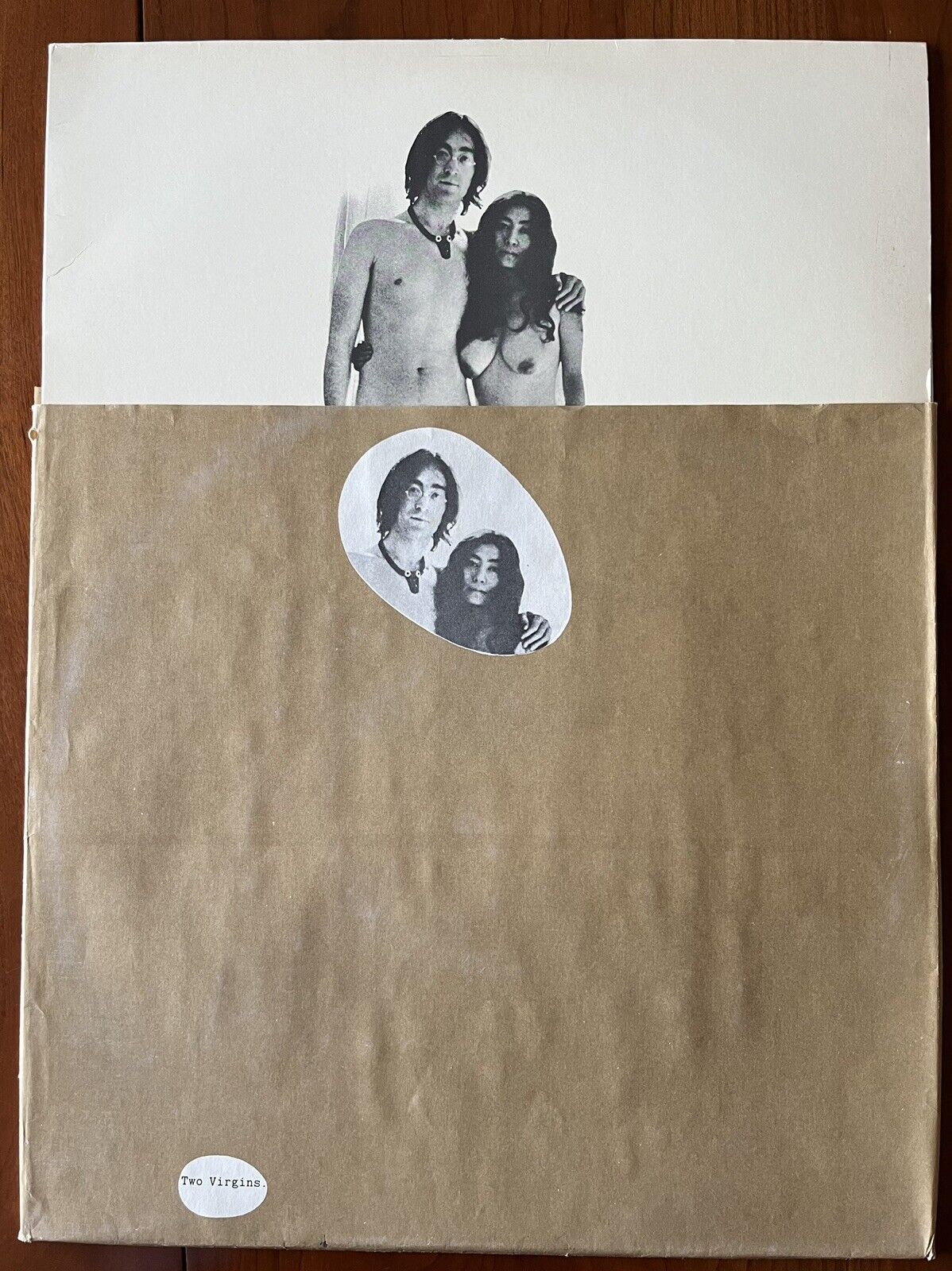 John Lennon And Yoko Ono Unfinished Music No. 1: Two Virgins LP Record Original