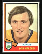 Dan Maloney 1974 Topps #172  Hockey Card