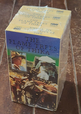 The Flame Tree of Thika: Vol. 1 thru 4 (VHS, 1998, HBO) Haley Mills/David Robb!