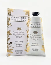 Crabtree & Evelyn Caramelized Fig & Brown Sugar Hand Therapy 3.5 oz New & Sealed
