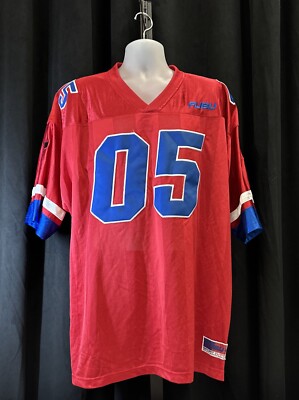 FUBU アメリカンフットボールシャツ 05 XXXL bboy Authentic Vintage XXL FUBU 05 Jersey Red Blue XXL | eBay