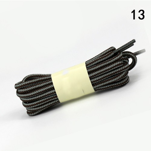 Shoe Laces Round Hiking Walking Shoelaces Work Strong Trainers Boots Qualiti ❥ - Picture 18 of 30