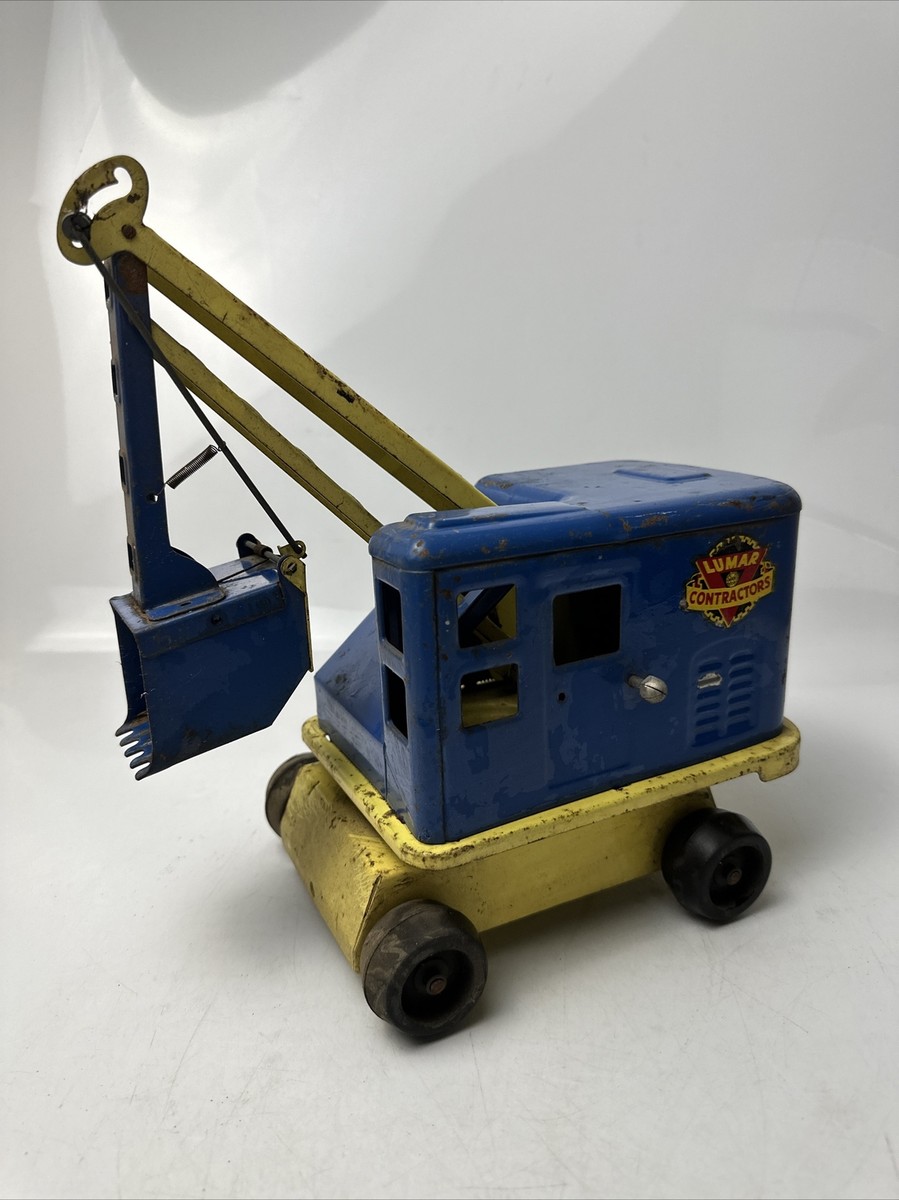 Vintage Marx Lumar Contractors Automatic Scoop Power Shovel