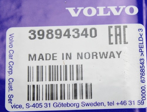 Genuine Volvo XC70 XC90 wing mirror cover cap (left) 39894340 - Picture 3 of 3