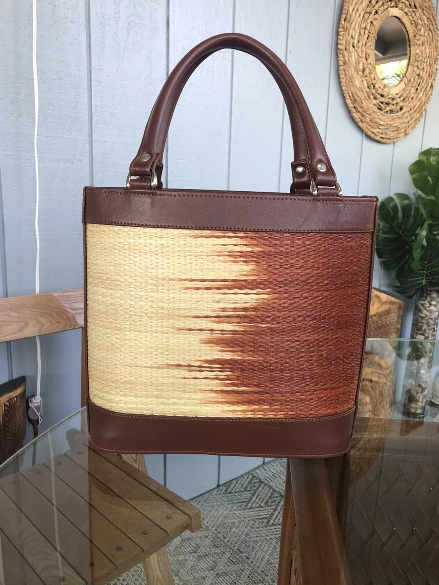LE SAC OMBRE WOVEN Medium Size Tote Handbag