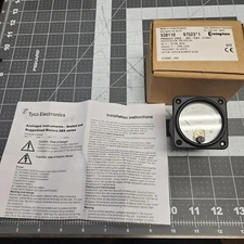 CROMPTON 538110 Ammeter SCALED 0-125% 0-20.83 A 083-75A2-211841 MEP-531A [E6S2]