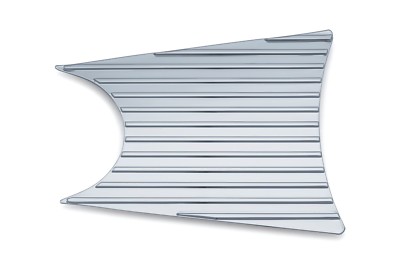 Kuryakyn 6062 Finned Primary Accent For Milwaukee-Eight  Touring & Trike Chrome