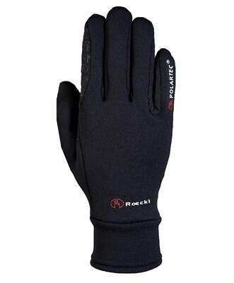 Roeckl WARWICK schwarz Winter Reithandschuhe