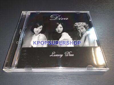 DIVA 6th Album Luxury Diva CD Booklet Great Condition Rare OOP