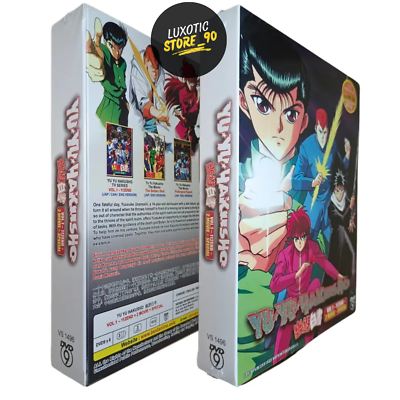 Yu Yu Hakusho Complete Series 1-112 End + 2 Movies + Special Eng