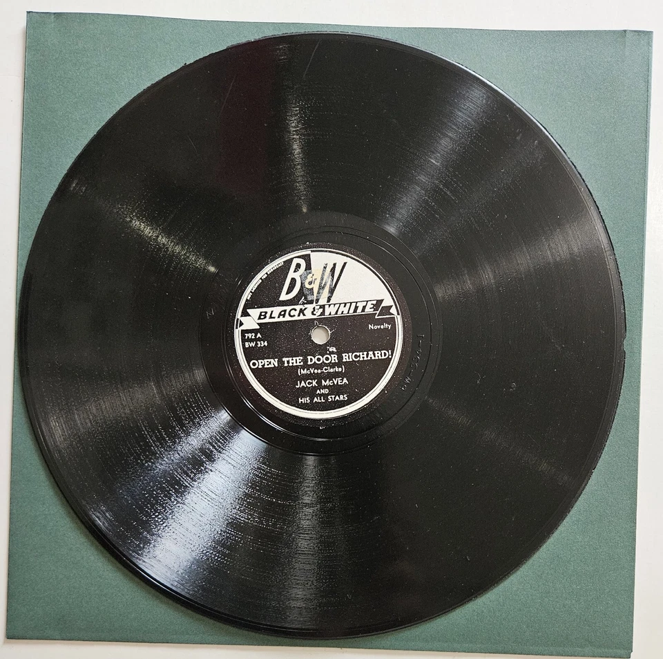 7x78 RPM 10" TESTED Lot #AGK: 1946 Blues Jazz R&B Novelty Joe Turner Cousin Joe+ - Image 4 of 4