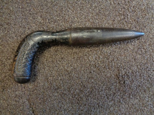 Antique Tobacco Or Seed Planter J M Thornburn Heavy Steel One Piece Point 1893 - Picture 2 of 5