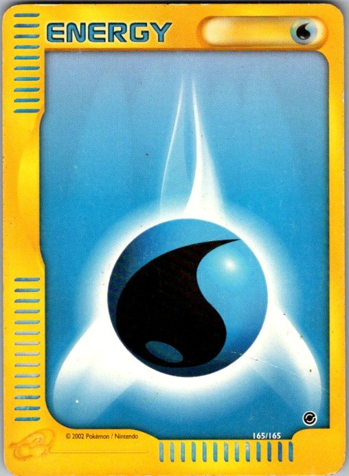 Water Energy 165/165 Expedition Base Set LP Pokemon TCG