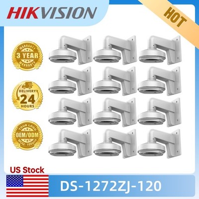 DS-1272ZJ-120 Wall Mount Bracket(12PCS) for Fixed Lens Dome Camera US Stock