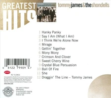 TOMMY JAMES & THE SHONDELLS (ROCK) - THE ESSENTIALS NEW CD