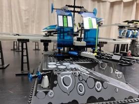 6991 lego unitron monorail transport base