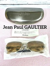 JEAN PAUL GAULTIER 56-8105 Sunglasses Gold-Tone Metal Frame