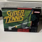 NINTENDO SNES -  SUPER TENNIS Brand New FACTORY SEALED