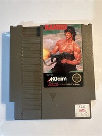 Rambo (Nintendo Entertainment System, NES) Cart & Sleeve Only - Tested