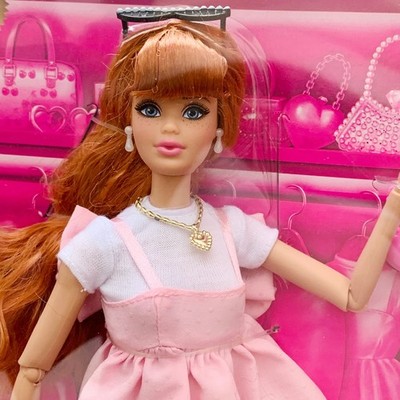 Deluxe Style Midge Puppe seltener Fund neu im Karton Mattel Rothaarig JHG80