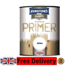 All Purpose Oil-Based Primer - Fast-Drying White 250ml for Interior/Exterior Use