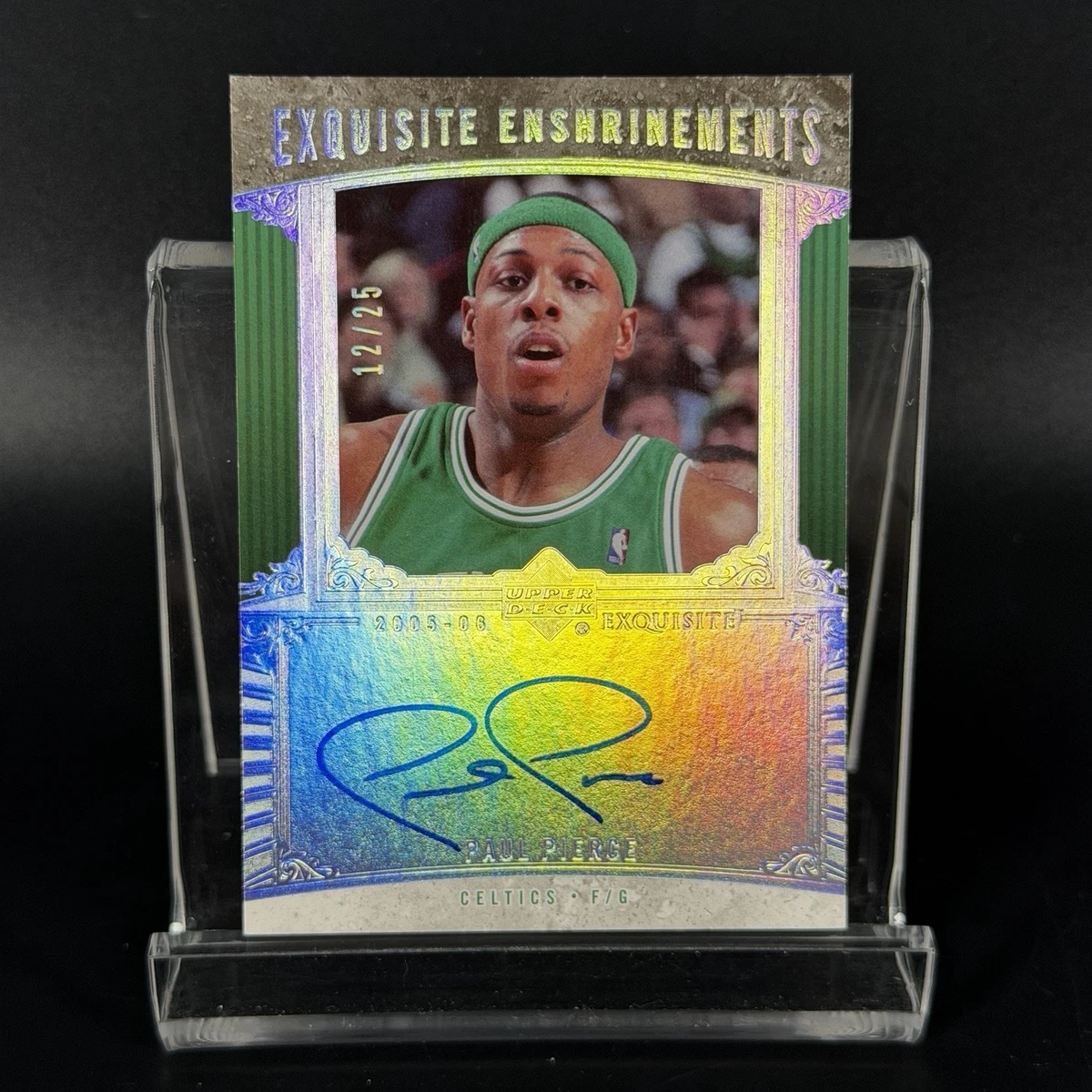 Paul Pierce Basketball Autographed Sports Trading Cards