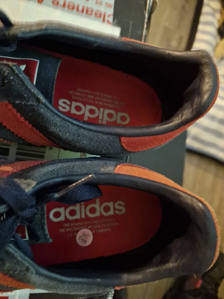 Adidas Originals JEANS OG MK1 - 2004 - UK8 - Blue - Vintage Rare Deadstock - Image 4 of 4