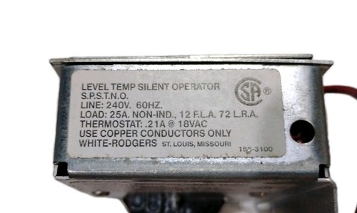 WHITE-RODGERS 24A01G-3 Transformer Relay, 240V AC, NO 2E346 NEW NIB - Picture 6 of 19