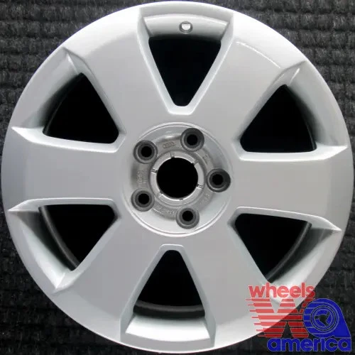 Wheel Rim Audi A4 TT 17 2000-2004 8N0601025E2ZZ 8N0601165BZ7X Silver OE 58727 - Image 3 of 4