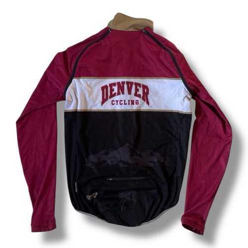 University of Denver DU Cycling DNA Duo Convertible Jacket Size Medium Zip Off - Picture 2 of 6