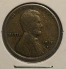 1915-S 1C BN Lincoln Cent Semi-Key-Date (G-VG)