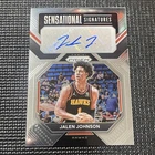 2022-23 Panini Prizm - Sensational Signatures Jalen Johnson #SS-JJ (AU) Hawks SP