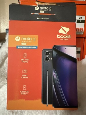 Motorola Moto G Stylus 2024 5G XT2419 128GB Caramel Latte 6.6'' Boost Mobile