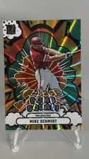 2025 Panini Donruss - Bomb Squad Mike Schmidt #20 Green Laser