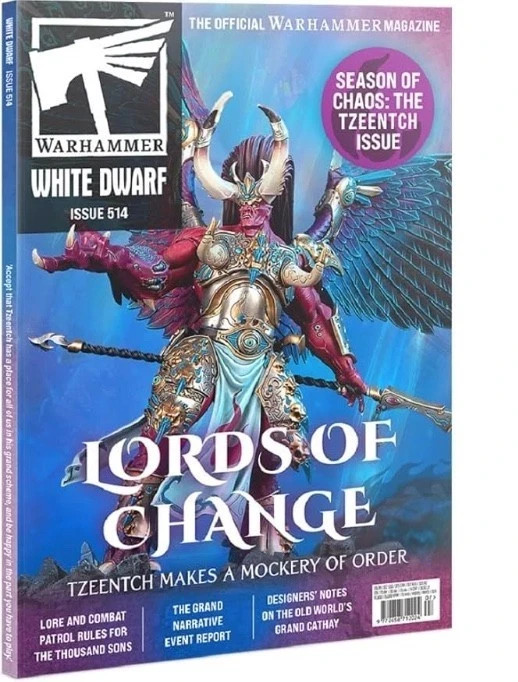 WARHAMMER WHITE DWARF MAGAZINE - Issue 514 LORDS OF CHANGE
