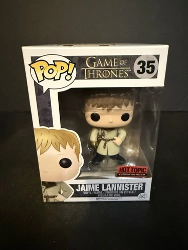 FUNKO POP ! JAIME LANNISTER 35 HOT TOPIC EXCLUSIVE GAME OF THRONES A01