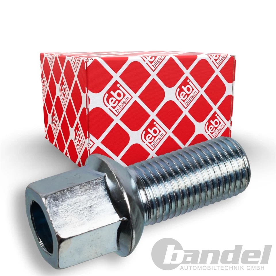 20X FEBI ÉCROUS DE ROUES EN ALUMINIUM ET EN ACIER Pour AUDI A4 A5 A6 A7 - Photo 3/3