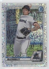 2020 Bowman Draft Chrome Sparkle Refractor Zach McCambley #BD-112 s3g