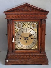 ANTIQUE BRACKET CLOCK triple fusee WESTMINSTER CHIMING by W&H  for DENT, LONDON