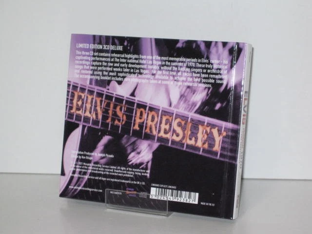 Limited Edition 3 CD Deluxe:  Elvis Presley Summer Festival 1970 The Rehearsals - Bild 2 von 4