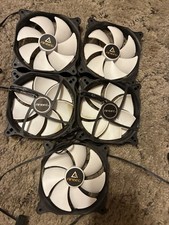 Lot of Five New Computer Antec Case Fans 4 3/4" x 4 3/4"