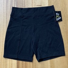 Art Class Junior Black Bike Shorts Stretchable Elastic Waistband Size Large