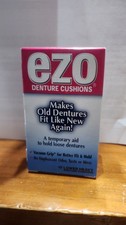 Ezo Denture Cushions Lower Heavy Vacuum Grip 15 Count
