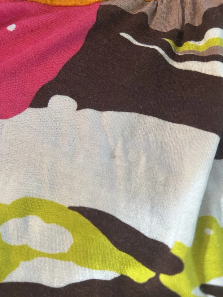 Vestido Trina Turk Y2K Color Salpicaduras Vestido Midi Halter Top Cuentas Boho Resort Talla S Foto 4 de 4