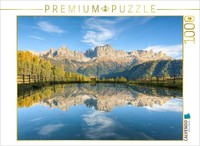 Calvendo Puzzle Rose Garden In South Tyrol | 1000 Pieces, Finished Size 25.2 × 1
