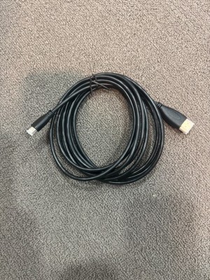 6ft HDMI Micro Type D Male to HDMI Type A Male Cable - Black