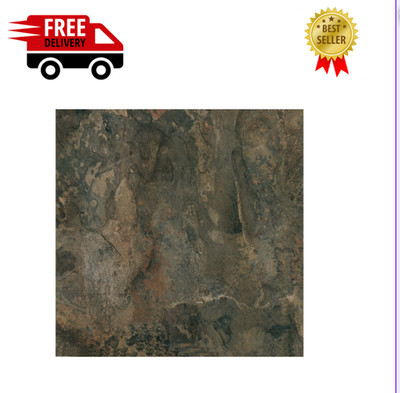Vinyl Floor Tiles 20 Tiles 12 X 12 Dark Slate Marble Pattern Peel And Stick DIY