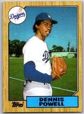 ⚾ 1987 Topps #47 Dennis Powell Los Angeles Dodgers