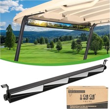 10L0L Universal Golf Cart 4 Panel Mirror for Yamaha EZGO Club Car, Eliminate Bli