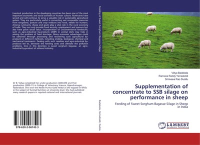 Supplementation of concentrate to SSB silage on performance in sheep Vidya Badek